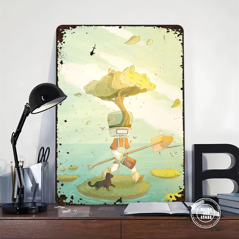 Plakat Robot Ogrodniczka Bonsa – Bonsai Garden Wall recenzja i cena