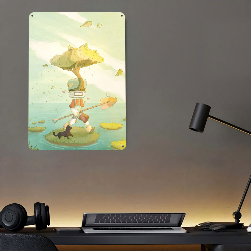 Plakat Robot Ogrodniczka Bonsa – Bonsai Garden Wall recenzja i cena