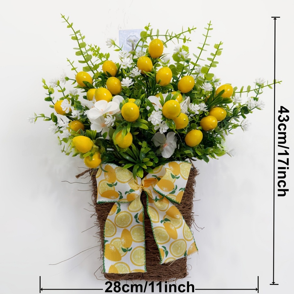 Sztuczny wiszący kosz z cytryn – Bonsai Garden Wall recenzja i cena