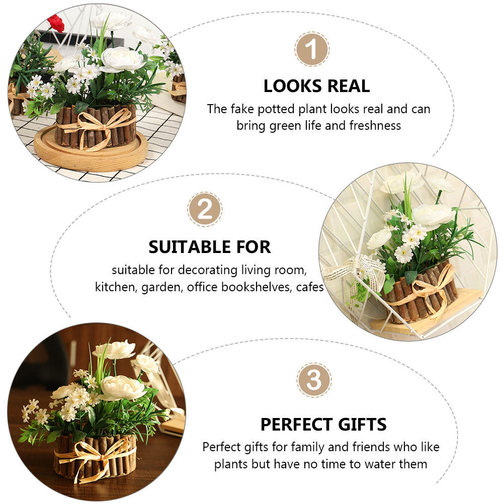 1 szt. Realistyczna sztuczna r – Bonsai Garden And Cafe recenzja i cena