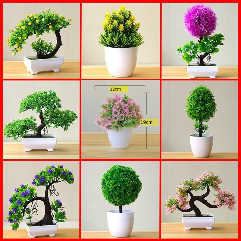 Sztuczne małe drzewka, rośliny – Bonsai Garden Table recenzja i cena
