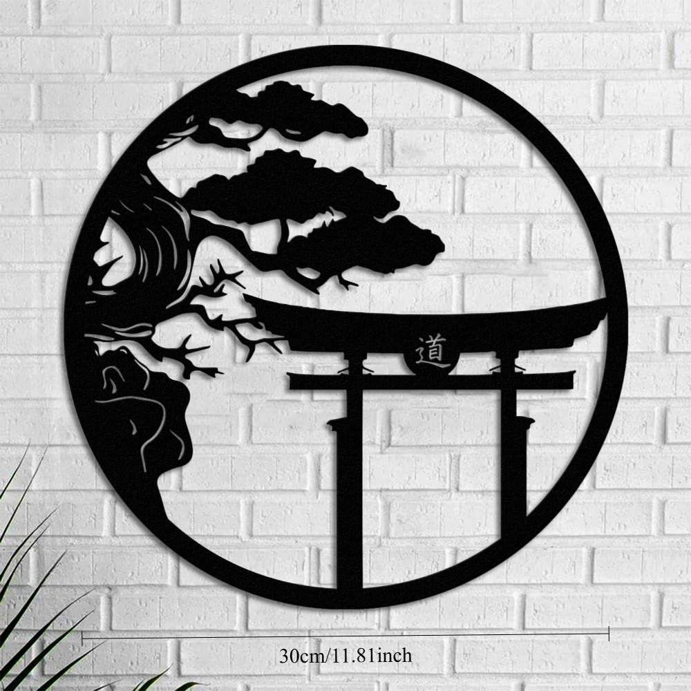 Metalowa dekoracja ścienna z m – Bonsai Garden Wall recenzja i cena