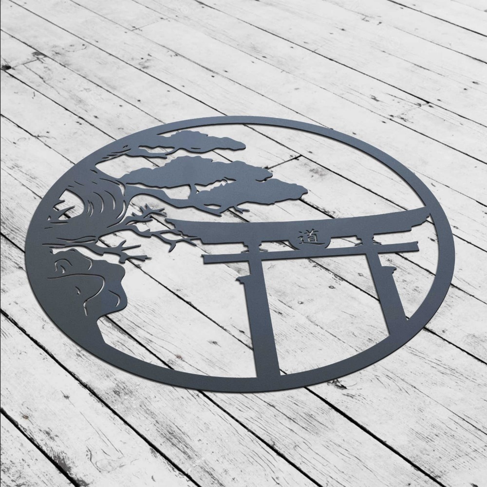 Metalowa dekoracja ścienna z m – Bonsai Garden Wall recenzja i cena